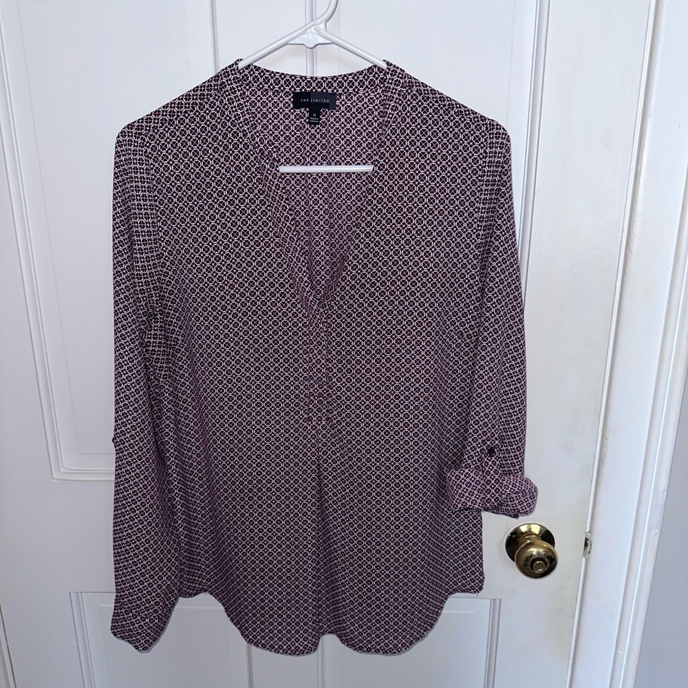 The Limited V-Neck Blouse